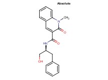 N-[(1S)-1-benzyl-2-hydroxyethyl]-1-methyl-2-oxo-1,2-dihydroquinoline-3-carboxamide