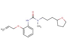 N'-[2-(allyloxy)phenyl]-N-methyl-N-[3-(tetrahydrofuran-2-yl)propyl]urea