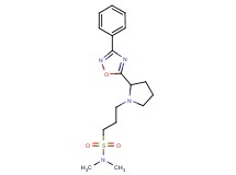 N,N-dimethyl-3-[2-(3-phenyl-1,2,4-oxadiazol-5-yl)-1-pyrrolidinyl]-1-propanesulfonamide
