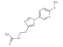 N-{2-[1-(6-methoxypyridin-3-yl)-1H-imidazol-4-yl]ethyl}acetamide