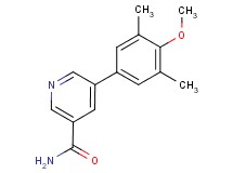 5-(4-methoxy-3,5-dimethylphenyl)nicotinamide