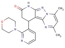 2,4-dimethyl-10-(2-morpholin-4-ylpyridin-3-yl)-9,10-dihydropyrido[2',3':3,4]pyrazolo[1,5-a]pyrimidin-8(7H)-one