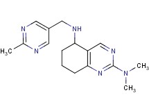 N~2~,N~2~-dimethyl-N~5~-[(2-methyl-5-pyrimidinyl)methyl]-5,6,7,8-tetrahydro-2,5-quinazolinediamine