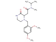 2-[1-(2,4-dimethoxybenzyl)-3-oxo-2-piperazinyl]-N-isopropyl-N-methylacetamide