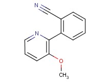 2-(3-methoxypyridin-2-yl)benzonitrile