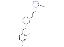 3-[2-(2,4-difluorophenyl)ethyl]-1-[3-(5-methyl-1H-tetrazol-1-yl)propyl]piperidine