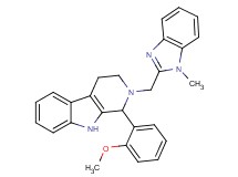 1-(2-methoxyphenyl)-2-[(1-methyl-1H-benzimidazol-2-yl)methyl]-2,3,4,9-tetrahydro-1H-beta-carboline