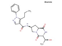 N-{(3R,7S,8aS)-3-[(1S)-1-hydroxyethyl]-1,4-dioxooctahydropyrrolo[1,2-a]pyrazin-7-yl}-1-phenyl-5-propyl-1H-pyrazole-4-carboxamide