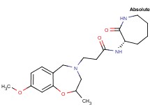 3-(8-methoxy-2-methyl-2,3-dihydro-1,4-benzoxazepin-4(5H)-yl)-N-[(3S)-2-oxo-3-azepanyl]propanamide