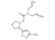 N,N-diallyl-2-[2-(3-methylisoxazol-5-yl)pyrrolidin-1-yl]acetamide