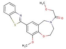 7-(1,3-benzothiazol-2-yl)-9-methoxy-4-(methoxyacetyl)-2,3,4,5-tetrahydro-1,4-benzoxazepine