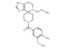 1'-(3-methoxy-4-methylbenzoyl)-5-propyl-1,5,6,7-tetrahydrospiro[imidazo[4,5-c]pyridine-4,4'-piperidine]