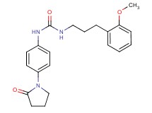 N-[3-(2-methoxyphenyl)propyl]-N'-[4-(2-oxopyrrolidin-1-yl)phenyl]urea