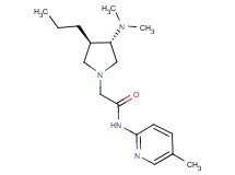 2-[(3S*,4R*)-3-(dimethylamino)-4-propyl-1-pyrrolidinyl]-N-(5-methyl-2-pyridinyl)acetamide