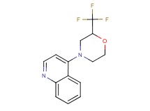 4-[2-(trifluoromethyl)morpholin-4-yl]quinoline