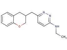 6-(3,4-dihydro-2H-chromen-3-ylmethyl)-N-ethylpyridazin-3-amine