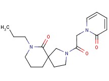 2-[(2-oxopyridin-1(2H)-yl)acetyl]-7-propyl-2,7-diazaspiro[4.5]decan-6-one