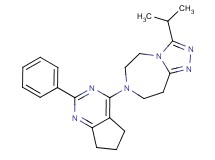 3-isopropyl-7-(2-phenyl-6,7-dihydro-5H-cyclopenta[d]pyrimidin-4-yl)-6,7,8,9-tetrahydro-5H-[1,2,4]triazolo[4,3-d][1,4]diazepine