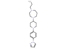 1-propyl-4-{1-[4-(1H-pyrazol-1-yl)phenyl]piperidin-4-yl}-1,4-diazepane