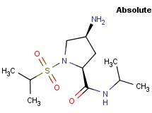 (4S)-4-amino-N-isopropyl-1-(isopropylsulfonyl)-L-prolinamide
