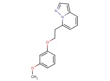 7-[2-(3-methoxyphenoxy)ethyl]pyrazolo[1,5-a]pyridine