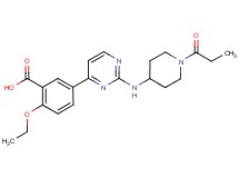 2-ethoxy-5-{2-[(1-propionylpiperidin-4-yl)amino]pyrimidin-4-yl}benzoic acid