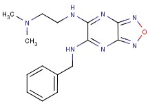 N-benzyl-N'-[2-(dimethylamino)ethyl][1,2,5]oxadiazolo[3,4-b]pyrazine-5,6-diamine