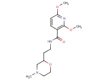 2,6-dimethoxy-N-[2-(4-methylmorpholin-2-yl)ethyl]nicotinamide
