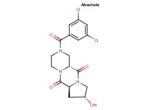 (6aS,8R,11aR)-2-(3,5-dichlorobenzoyl)-8-hydroxyoctahydro-6H-pyrazino[1,2-a]pyrrolo[1,2-d]pyrazine-6,11(2H)-dione