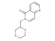 6-(1,4-dioxan-2-ylmethyl)-1,6-naphthyridin-5(6H)-one