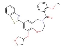 7-(1,3-benzothiazol-2-yl)-4-(2-methoxybenzoyl)-9-(tetrahydro-3-furanyloxy)-2,3,4,5-tetrahydro-1,4-benzoxazepine