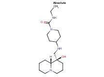 N-ethyl-4-({[(1R,9aR)-1-hydroxyoctahydro-2H-quinolizin-1-yl]methyl}amino)piperidine-1-carboxamide