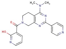 3-{[4-(dimethylamino)-2-pyridin-4-yl-5,8-dihydropyrido[3,4-d]pyrimidin-7(6H)-yl]carbonyl}pyridin-2-ol