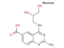 2-amino-4-{[(2S)-2,3-dihydroxypropyl]amino}quinazoline-6-carboxylic acid