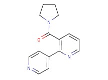 3-(pyrrolidin-1-ylcarbonyl)-2,4'-bipyridine
