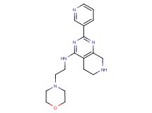 N-(2-morpholin-4-ylethyl)-2-pyridin-3-yl-5,6,7,8-tetrahydropyrido[3,4-d]pyrimidin-4-amine