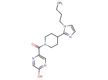 5-{[4-(1-butyl-1H-imidazol-2-yl)-1-piperidinyl]carbonyl}-2-pyrazinol