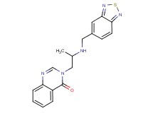 3-{2-[(2,1,3-benzothiadiazol-5-ylmethyl)amino]propyl}quinazolin-4(3H)-one