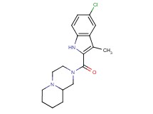 2-[(5-chloro-3-methyl-1H-indol-2-yl)carbonyl]octahydro-2H-pyrido[1,2-a]pyrazine