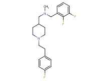 (2,3-difluorobenzyl)({1-[2-(4-fluorophenyl)ethyl]-4-piperidinyl}methyl)methylamine