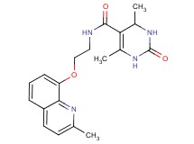 4,6-dimethyl-N-{2-[(2-methylquinolin-8-yl)oxy]ethyl}-2-oxo-1,2,3,4-tetrahydropyrimidine-5-carboxamide