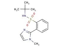N-(tert-butyl)-2-(1-methyl-1H-imidazol-2-yl)benzenesulfonamide