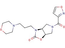 (3aS*,6aR*)-5-(isoxazol-3-ylcarbonyl)-3-(3-morpholin-4-ylpropyl)hexahydro-2H-pyrrolo[3,4-d][1,3]oxazol-2-one
