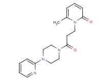 6-methyl-1-[3-oxo-3-(4-pyridin-2-ylpiperazin-1-yl)propyl]pyridin-2(1H)-one