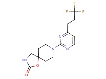 8-[4-(3,3,3-trifluoropropyl)pyrimidin-2-yl]-1-oxa-3,8-diazaspiro[4.5]decan-2-one