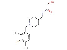 N-{[1-(3-fluoro-2,4-dimethylbenzyl)piperidin-4-yl]methyl}-2-hydroxyacetamide