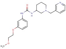 N-[3-(2-methoxyethoxy)phenyl]-N'-[1-(pyridin-3-ylmethyl)piperidin-3-yl]urea
