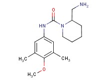 2-(aminomethyl)-N-(4-methoxy-3,5-dimethylphenyl)-1-piperidinecarboxamide hydrochloride