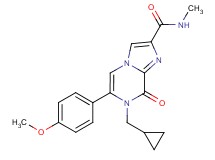 7-(cyclopropylmethyl)-6-(4-methoxyphenyl)-N-methyl-8-oxo-7,8-dihydroimidazo[1,2-a]pyrazine-2-carboxamide
