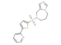 8-[(5-pyridin-2-yl-2-thienyl)sulfonyl]-6,7,8,9-tetrahydro-5H-imidazo[1,5-a][1,4]diazepine